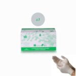 Beyaz Lateks Pudralı Muayene Eldiveni Medium - 3 X 100'Lü