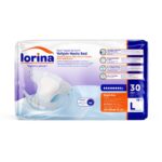 Lorina Belbantlı Hasta Bezi Large 30'Lu 120 Adet