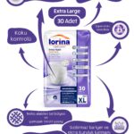 Lorina Emici Külot XLarge 30'Lu 120 Adet