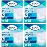 Tena Proskin Pants Plus 6 damla Emici Külot Küçük Boy Small 14'lü 4 paket / 56 adet