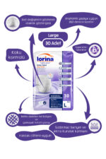 Lorina Emici Külot Hasta Bezi Large 30'Lu 120 Adet