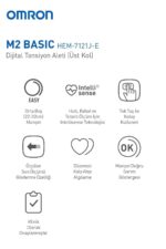 Omron M2 Basıc Hem-7121J-E Üst Koldan Ölçer Dijital Tansiyon Aleti - Görsel 3