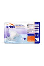Lorina Lorina Belbantlı Hasta Bezi Large 30'Lu 120 Adet