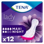 Tena Lady Maxi Night 6 damla Kadın Mesane Pedi 12'li paket - Görsel 2