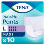Tena Proskin Pants Maxi 8 damla Emici Külot Büyük Boy Large 10'lu paket - Görsel 2