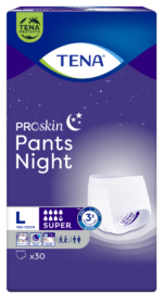 Tena ProSkin Pants Night Large Büyük Beden Gece için Süper Emici Külot 30 lu paket