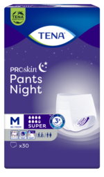 Tena ProSkin Pants Night Medium Orta Beden Gece için Süper Emici Külot 30 lu paket - Görsel 2